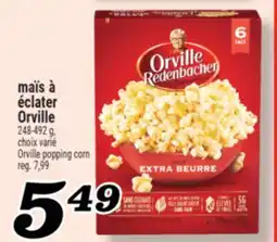 Marché Richelieu MAÏS À ÉCLATER ORVILLE | ORVILLE POPPING CORN offer