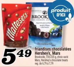 Marché Richelieu FRIANDISES CHOCOLATÉES HERSHEY'S, MARS | MARS, HERSHEY'S CHOCOLATE TREATS offer