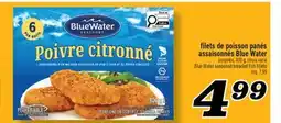 Marché Richelieu FILETS DE POISSON PANÉS ASSAISONNÉS BLUE WATER | BLUE WATER SEASONED BREADED FISH FILLETS offer