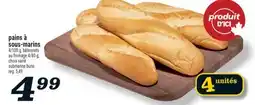 Marché Richelieu PAINS À SOUS-MARINS | SUBMARINE BUNS offer