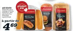 Marché Richelieu PAIN BRIOCHE IRRESISTIBLE | IRRESISTIBLE BRIOCHE BREAD offer