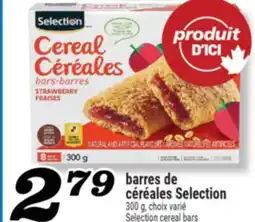 Marché Richelieu barres de céréales Selection | Selection cereal bars offer