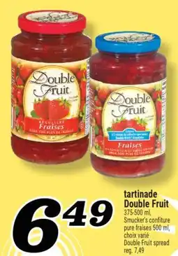 Marché Richelieu TARTINADE DOUBLE FRUIT | DOUBLE FRUIT SPREAD offer