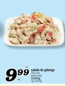 Marché Richelieu SALADE DE GOBERGE | POLLOCK SALAD offer