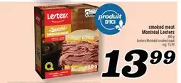 Marché Richelieu SMOKED MEAT MONTRÉAL LESTERS | LESTERS MONTRÉAL SMOKED MEAT offer