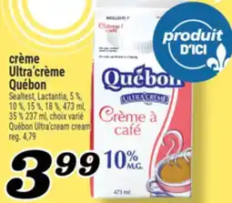 Marché Richelieu CRÈME ULTRA'CRÈME QUÉBON SEALTEST, LACTANTIA | QUÉBON ULTRA'CREAM CREAM offer