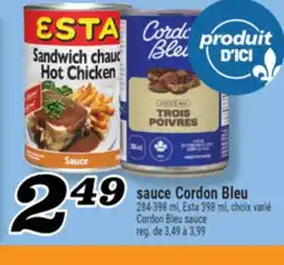 Marché Richelieu SAUCE CORDON BLEU | CORDON BLEU SAUCE offer