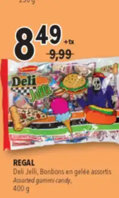 Familiprix REGAL Assorted gummi candy, 400 g offer