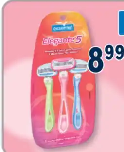 Familiprix Essential Selected disposable razors offer