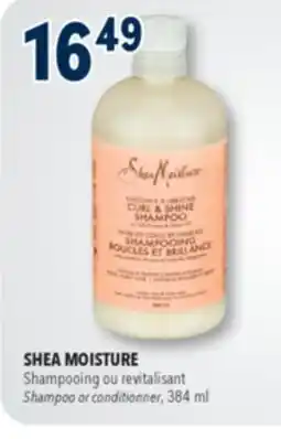 Familiprix Shea Moisture curl & shine shampoo 384ml offer