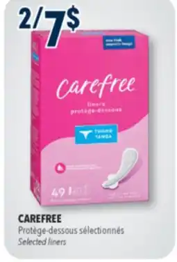 Familiprix CAREFREE Selected liners offer