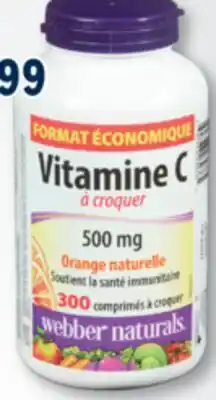 Familiprix WEBBER NATURALS or HOLISTA offer