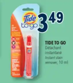 Familiprix Tide To Go Instant stain remover pencil 10ml offer