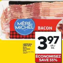 Giant Tiger Mère Michel bacon offer