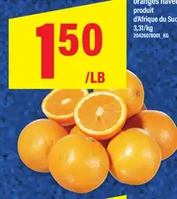 Maxi ORANGES NAVEL offer