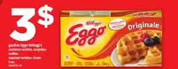 Maxi GAUFRES EGGO KELLOGG'S | SURGELÉES WAFFLES, 8 UN offer