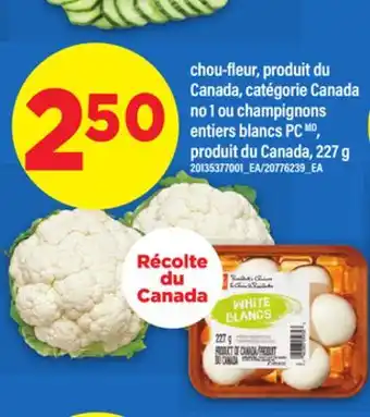 Maxi CHOU-FLEUR OU CHAMPIGNONS ENTIERS BLANCS PC, 227 g offer