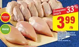 Maxi POITRINE DE POULET AVEC OS OU AILES DE POULET, FRAÎCHES | FORMAT CLUB offer
