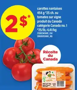 Maxi CAROTTES NANTAISES offer