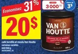 Maxi CAFÉ TORRÉFIÉ ET MOULU VAN HOUTTE, 640/908 G offer
