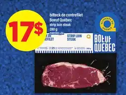 Maxi BIFTECK DE CONTREFILET BOEUF QUÉBEC | STRIP LOIN STEAK, 280 G offer