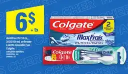 Maxi DENTIFRICE, 70-133 ML, 2X120/150 ML OU BROSSE À DENTS MANUELLE 2 UN offer
