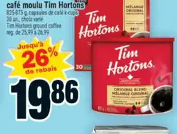 Super C café moulu Tim Hortons | Tim Hortons ground coffee offer