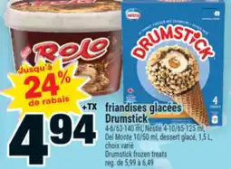 Super C friandises glacées Drumstick | Drumstick frozen treats offer