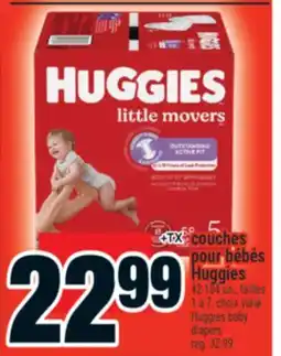 Super C pour bébés Huggies | Huggies baby diapers offer