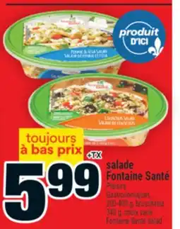Super C salade Fontaine Santé | Plaisirs Gastronomiques offer