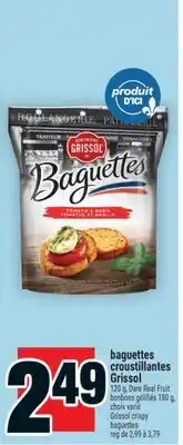 Super C baguettes croustillantes Grissol | Grissol crispy baguettes offer