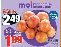 Super C oignons jaunes | yellow onions offer