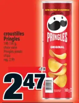 Super C croustilles Pringles | Pringles potato chips offer