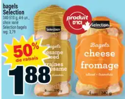 Super C bagels Selection | Selection bagels offer