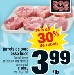 Super C jarrets de porc osso buco | osso buco pork shanks offer