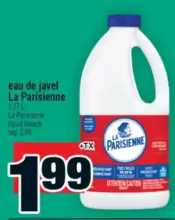 Super C javel La Parisienne | La Parisienne liquid bleach offer