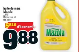 Super C huile de maïs Mazola | Mazola corn oil offer