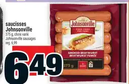 Super C saucisses Johnsonville | Johnsonville sausages offer
