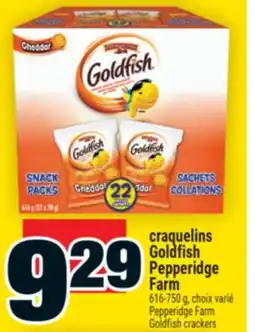 Super C craquelins Goldfish Pepperidge Farm | Pepperidge Farm Goldfish crackers offer
