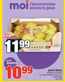 Super C poires Rocha | Rocha pears offer