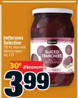 Super C betteraves Selection | Selection beets offer