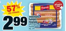 Super C saucisses fumées Hygrade | Hygrade wieners offer