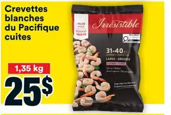 Super C Crevettes blanches du Pacifique cuites offer