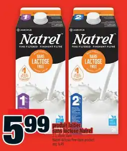 Super C Natrel lactose free dairy product | Natrel lactose free dairy product offer