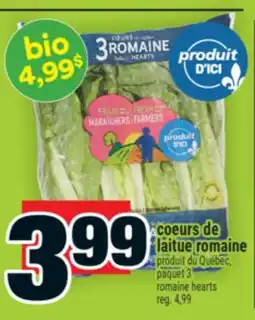 Super C coeurs de laitue romaine | romaine hearts offer
