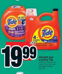 Super C détergent pour la lessive Tide | Tide laundry detergent offer