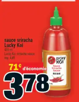 Super C sauce sriracha Lucky Koi | Lucky Koi sriracha sauce offer
