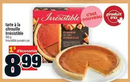 Super C tarte à la citrouille Irrésistible | Irrésistible pumpkin pie offer