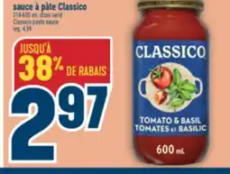 Marché Adonis SAUCE À PÂTE CLASSICO | CLASSICO PASTA SAUCE offer