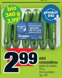 Super C mini concombres | mini cucumbers offer